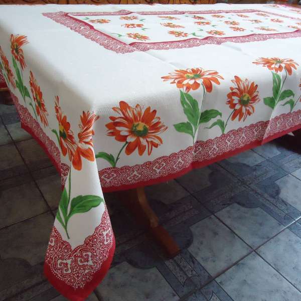 Toalha de mesa retangular 140x210 cm