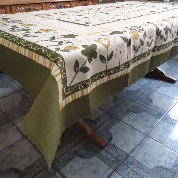 Toalha de mesa retangular 140x210 cm